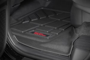Toyota 4Runner Floor Mats - Front + Rear - Rough Country - Sure-Fit - 2025+